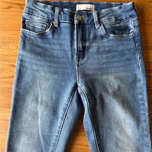 Vervet Women's Skinny Jeans in Blue Wash